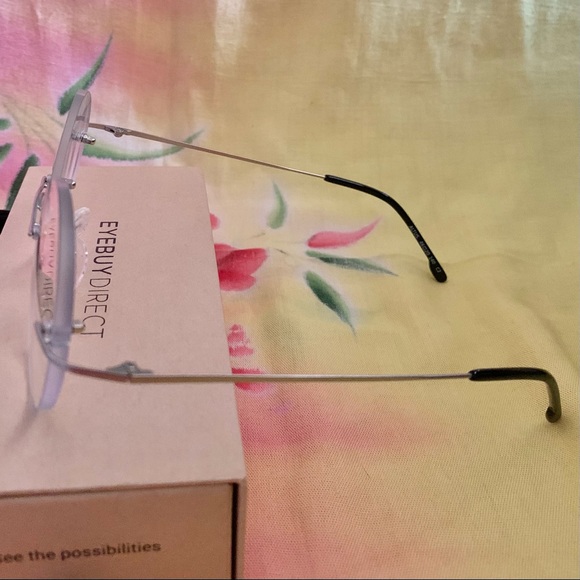 NWT EYEBUY Direct Altus Rimless Circle Frames - Picture 12 of 15